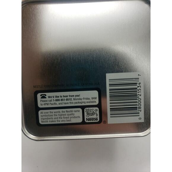 1996 Nestle Toll House 25th Anniversary Walt Disney World Tin Epcot Beauty Beast - Picture 7 of 8